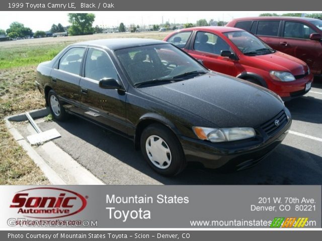 1999 Toyota Camry LE in Black