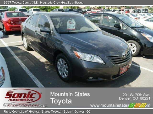 2007 Toyota Camry XLE in Magnetic Gray Metallic