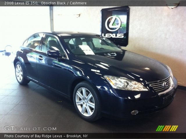 2008 Lexus ES 350 in Obsidian Black