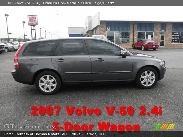 2007 Volvo V50 2.4i in Titanium Grey Metallic