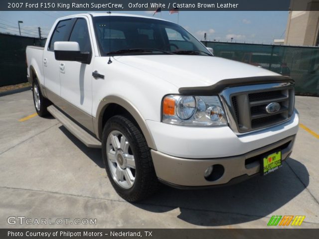 2007 Ford F150 King Ranch SuperCrew in Oxford White