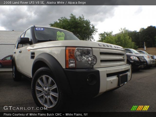 2008 Land Rover LR3 V8 SE in Alaska White