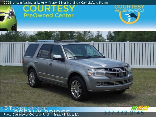 2008 Lincoln Navigator Luxury in Vapor Silver Metallic
