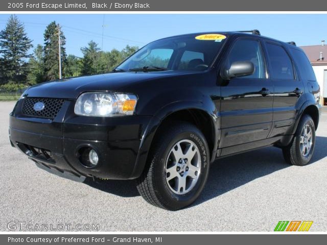 2005 Ford Escape Limited in Black