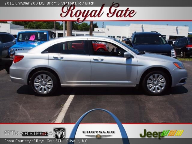 2011 Chrysler 200 LX in Bright Silver Metallic