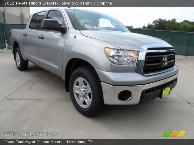2012 Toyota Tundra CrewMax in Silver Sky Metallic