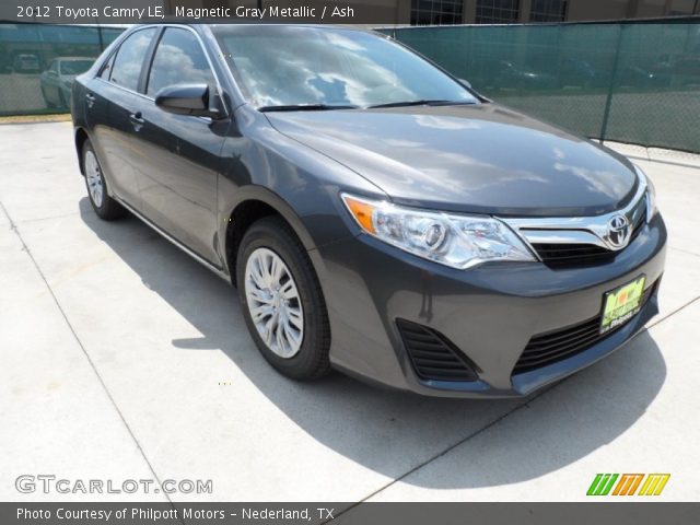 2012 Toyota Camry LE in Magnetic Gray Metallic