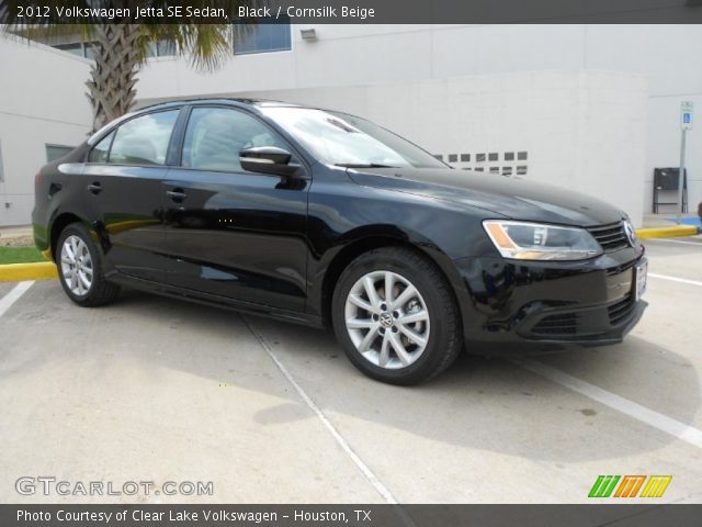 2012 Volkswagen Jetta SE Sedan in Black