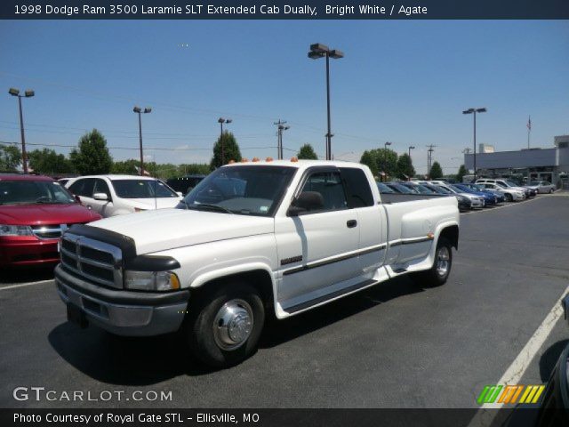 1998 Dodge Ram 3500 Laramie SLT Extended Cab Dually in Bright White