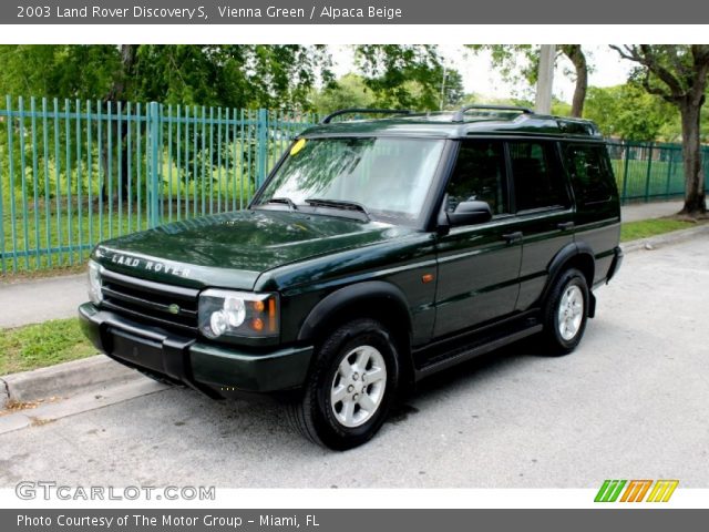 2003 Land Rover Discovery S in Vienna Green