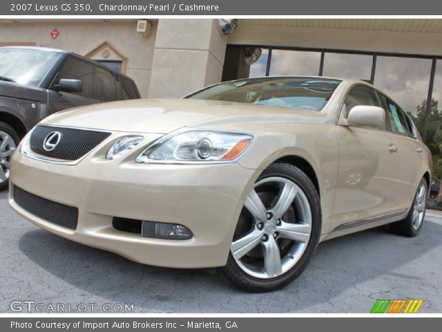 2007 Lexus GS 350 in Chardonnay Pearl