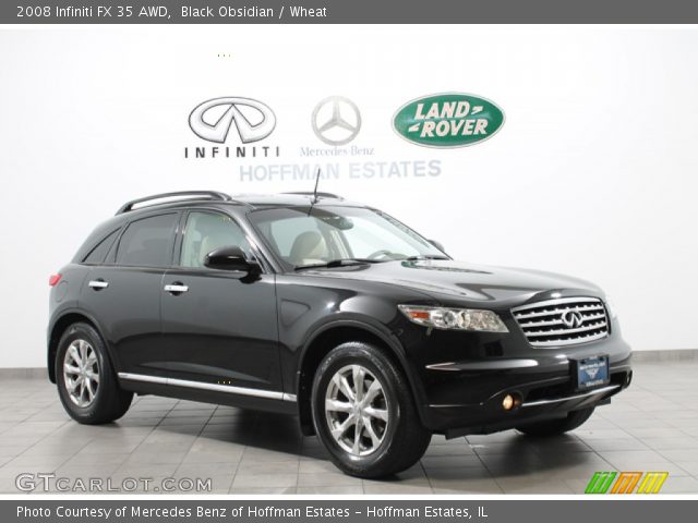 2008 Infiniti FX 35 AWD in Black Obsidian