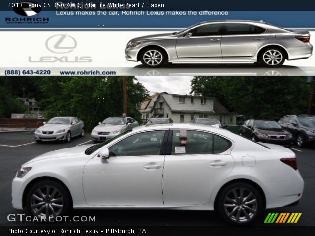 2013 Lexus GS 350 AWD in Starfire White Pearl