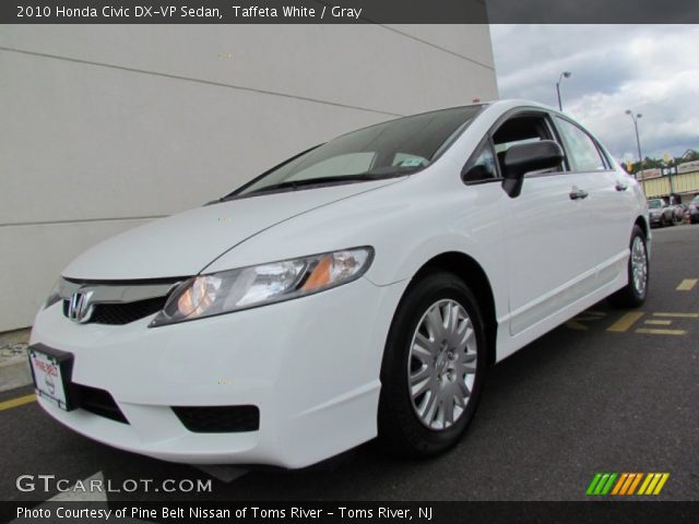 2010 Honda Civic DX-VP Sedan in Taffeta White