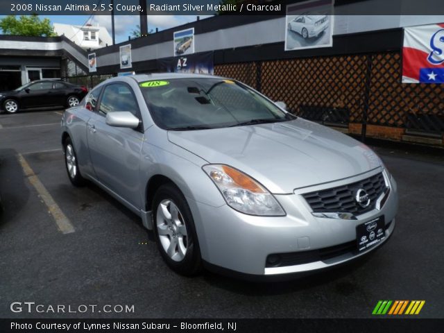 2008 Nissan altima coupe silver #5