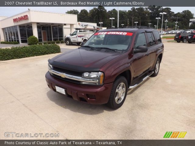 2007 Chevrolet TrailBlazer LS in Bordeaux Red Metallic