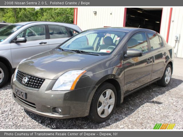 2008 Nissan Sentra 2.0 S in Polished Granite