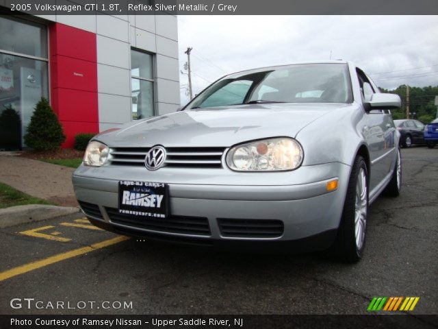 2005 Volkswagen GTI 1.8T in Reflex Silver Metallic