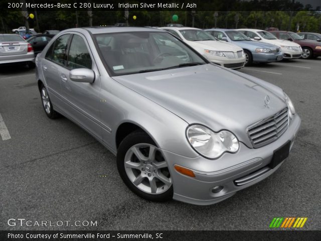 2007 Mercedes-Benz C 280 Luxury in Iridium Silver Metallic