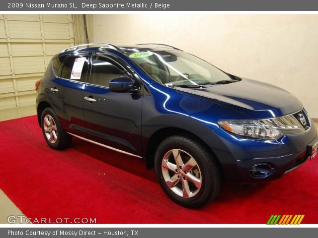 2009 Nissan Murano SL in Deep Sapphire Metallic