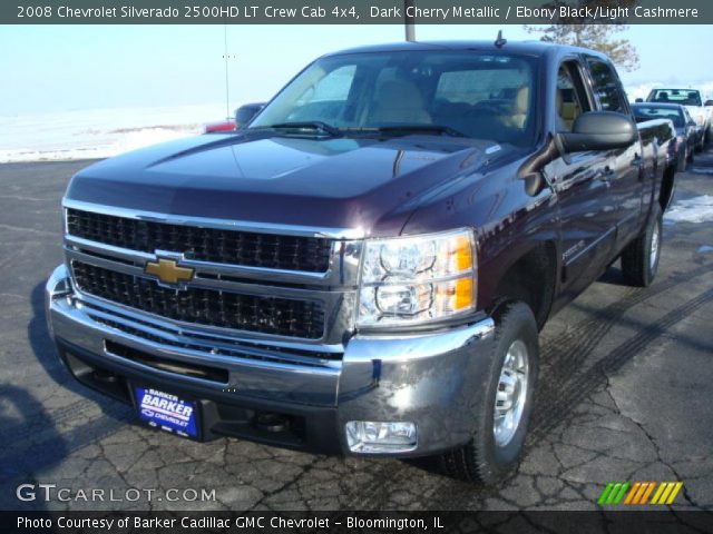 2008 Chevrolet Silverado 2500HD LT Crew Cab 4x4 in Dark Cherry Metallic