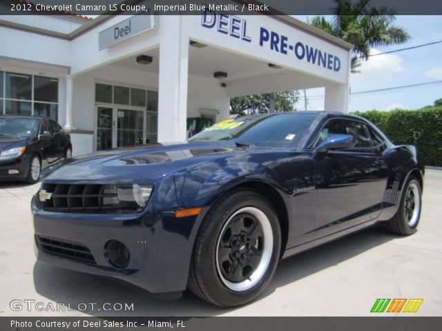 2012 Chevrolet Camaro LS Coupe in Imperial Blue Metallic