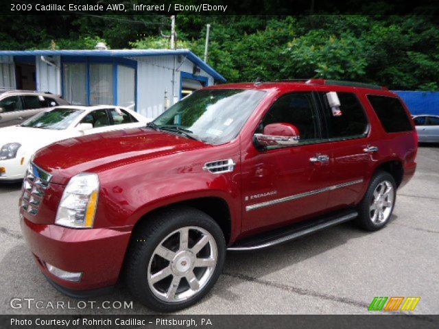 2009 Cadillac Escalade AWD in Infrared