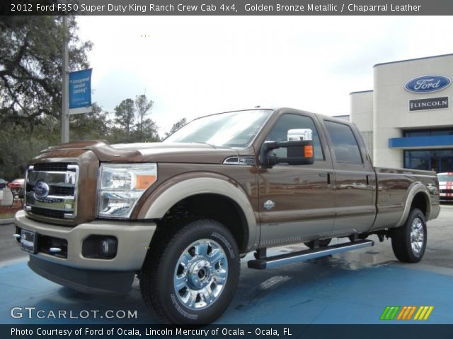 2012 Ford F350 Super Duty King Ranch Crew Cab 4x4 in Golden Bronze Metallic
