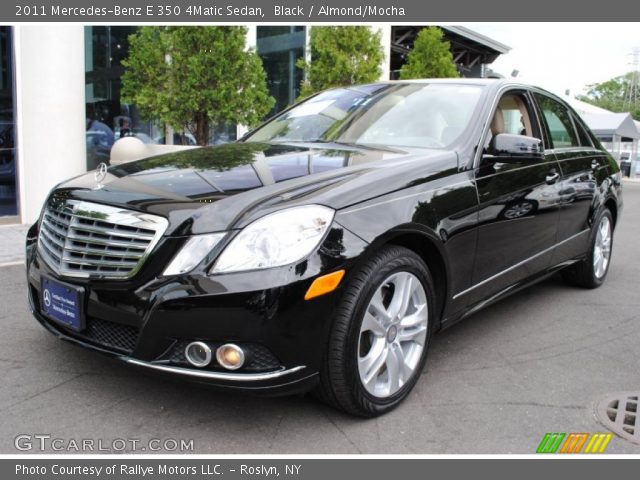 2011 Mercedes-Benz E 350 4Matic Sedan in Black