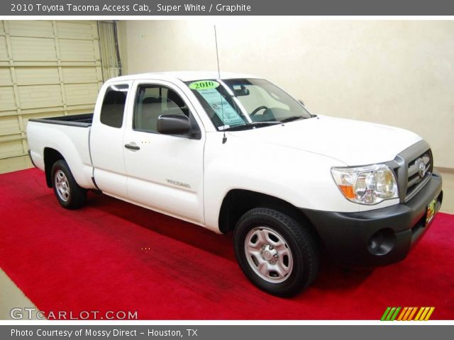 2010 Toyota Tacoma Access Cab in Super White