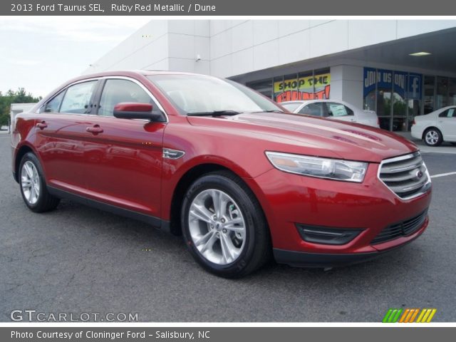 2013 Ford Taurus SEL in Ruby Red Metallic