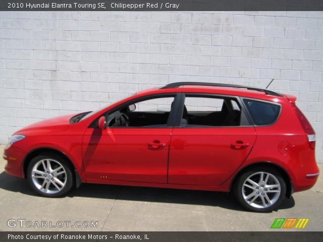 2010 Hyundai Elantra Touring SE in Chilipepper Red