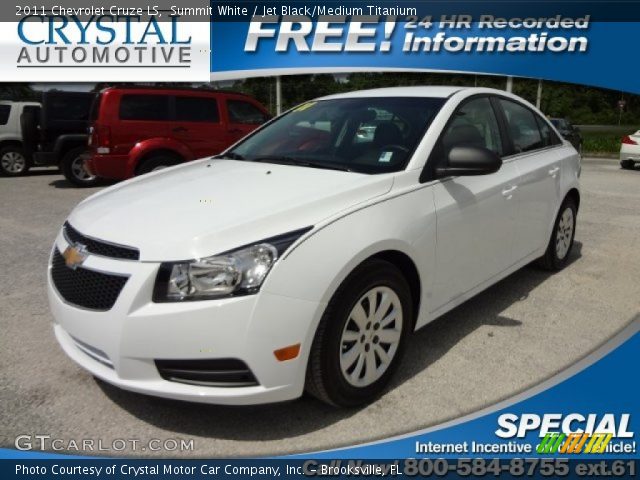2011 Chevrolet Cruze LS in Summit White
