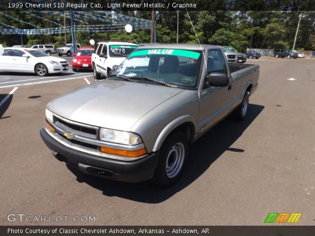1999 Chevrolet S10 Regular Cab in Light Pewter Metallic