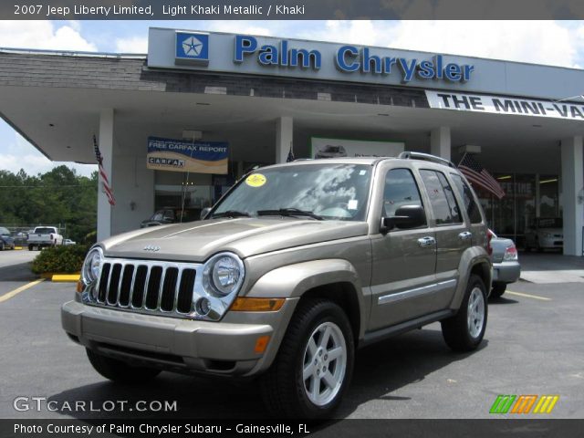2007 Jeep Liberty Limited in Light Khaki Metallic