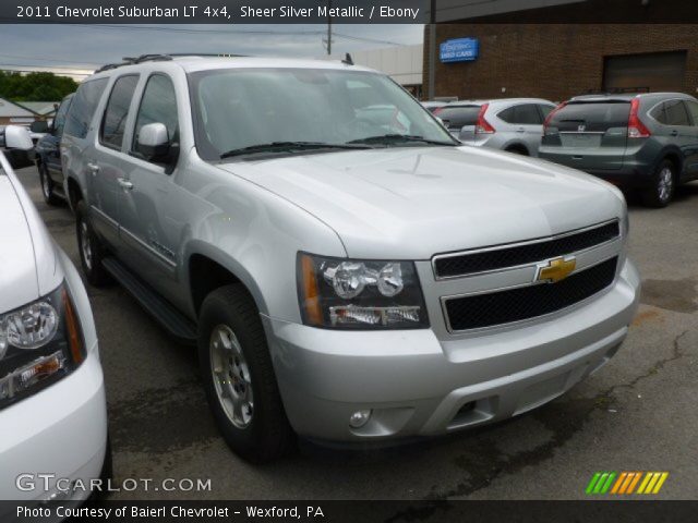 2011 Chevrolet Suburban LT 4x4 in Sheer Silver Metallic