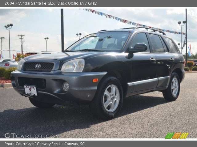 2004 Hyundai Santa Fe GLS in Black Obsidian