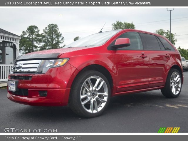 2010 Ford Edge Sport AWD in Red Candy Metallic