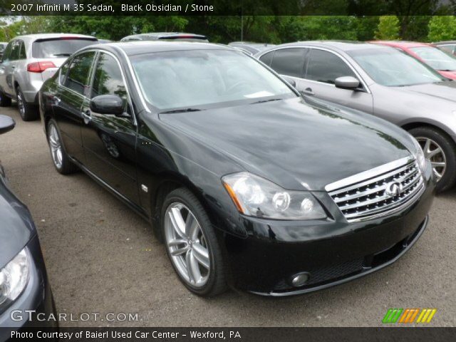 2007 Infiniti M 35 Sedan in Black Obsidian