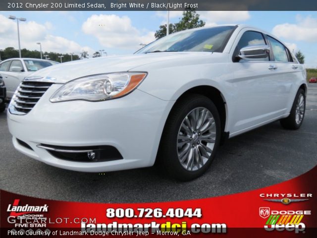 2012 Chrysler 200 Limited Sedan in Bright White