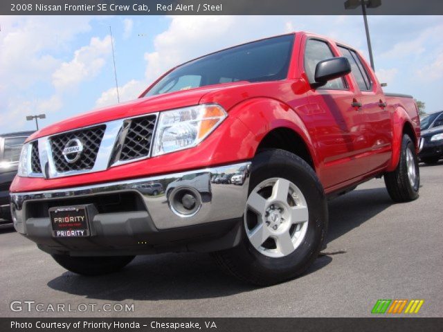 2008 Nissan Frontier SE Crew Cab in Red Alert