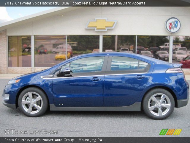 2012 Chevrolet Volt Hatchback in Blue Topaz Metallic