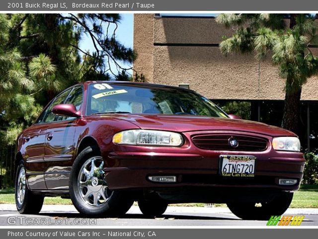 2001 Buick Regal LS in Bordeaux Red Pearl