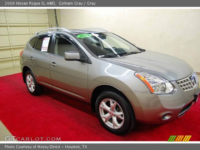 2009 Nissan Rogue SL AWD in Gotham Gray