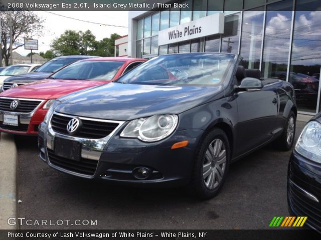 2008 Volkswagen Eos 2.0T in Island Grey Metallic