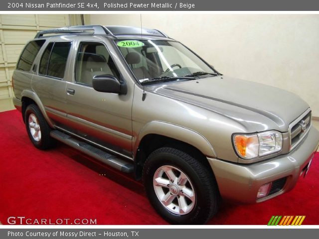 2004 Nissan Pathfinder SE 4x4 in Polished Pewter Metallic