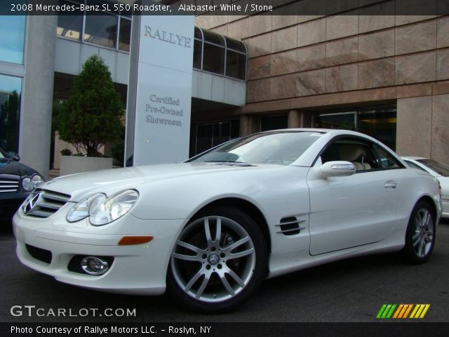 2008 Mercedes-Benz SL 550 Roadster in Alabaster White