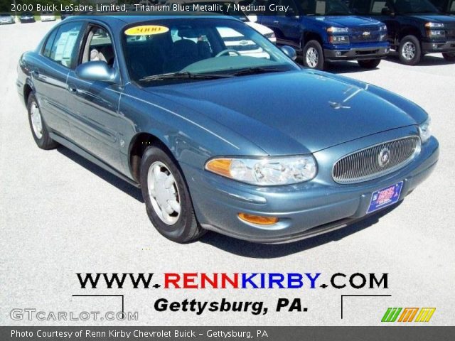 2000 Buick LeSabre Limited in Titanium Blue Metallic