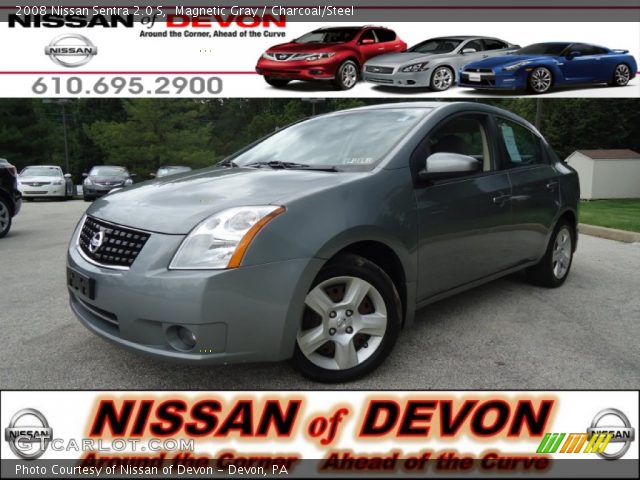 2008 Nissan Sentra 2.0 S in Magnetic Gray