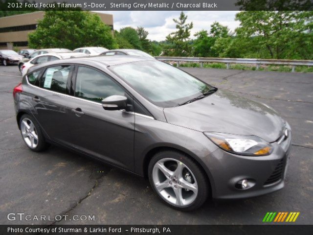 2012 Ford Focus Titanium 5-Door in Sterling Grey Metallic